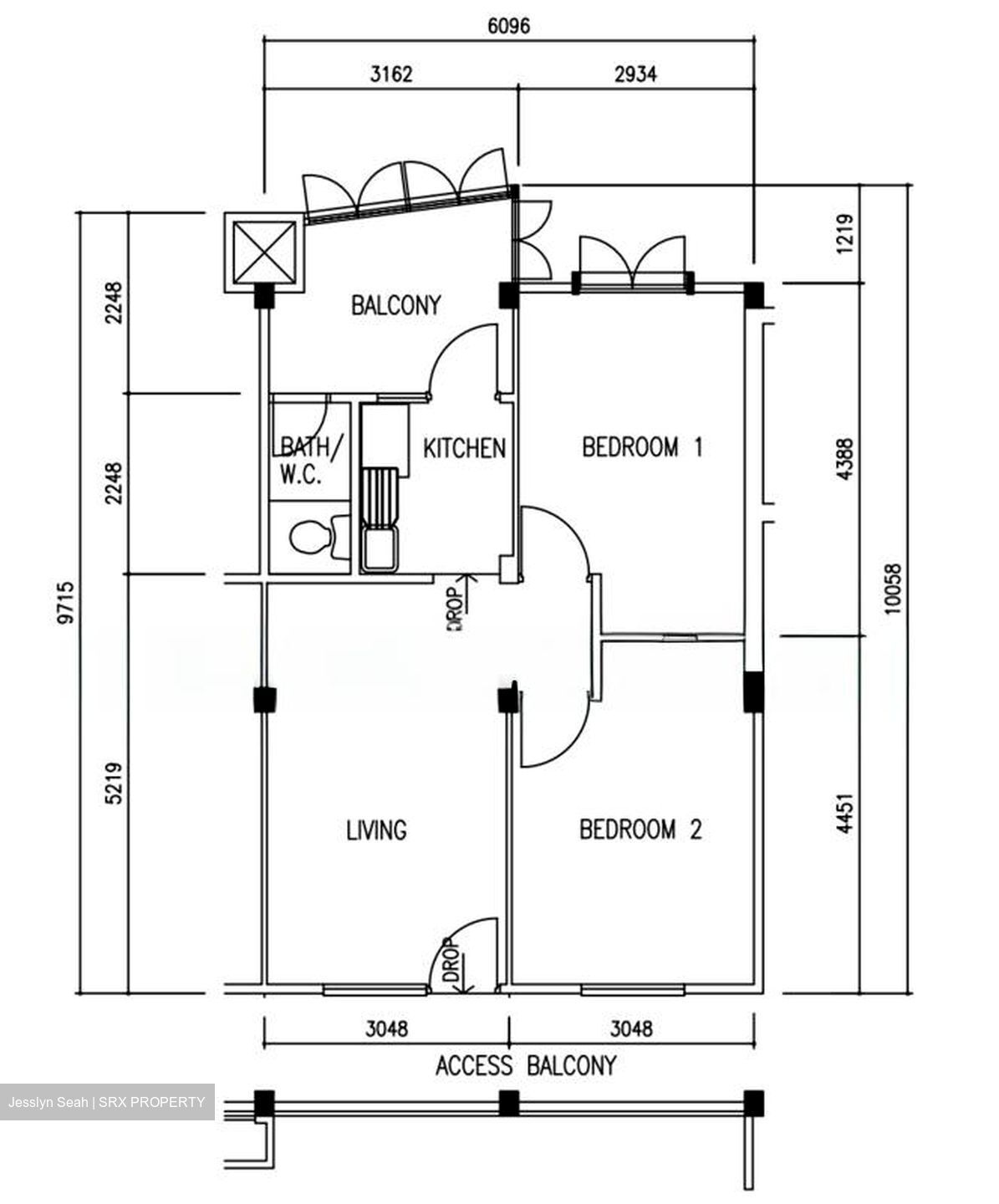 Blk 97 Jalan Dua (Geylang), HDB 3 Rooms #561615951